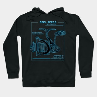 Angler's Blueprint Fishing Technical Art Hoodie